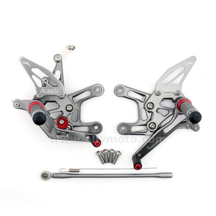74 053 Cnc Racing Footrest Rearsets Foot Pegs Kawasaki Zx10R 2015@2